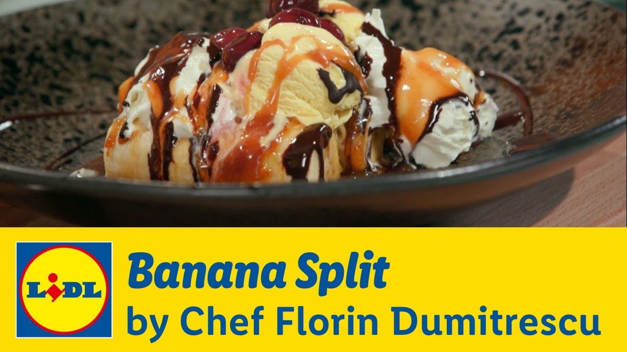Banana Split • Gateste cu Chef Florin Dumitrescu