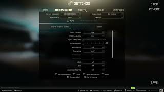 My Tarkov and Nvidia settings.(Avg 70 fps on low specs!)