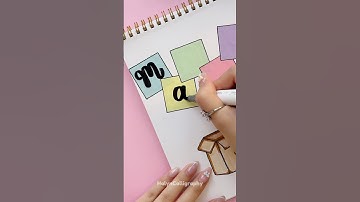 DIY Maths Front Page Idea ✨ #shorts #halyncalligraphy #frontpage