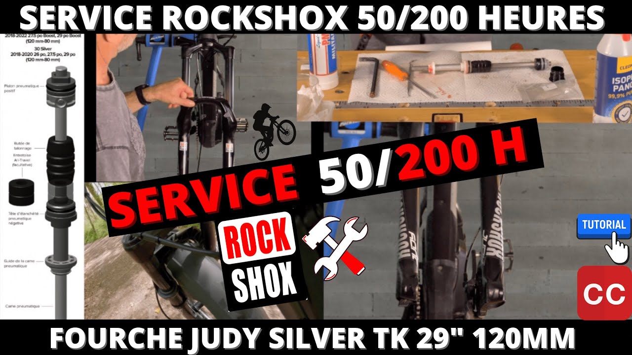 RockShox Reverb AXS Kit d'entretien 600 heures - S4 Suspension