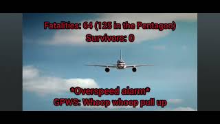 American Airlines Flight 77 CVR Animation English subtitles