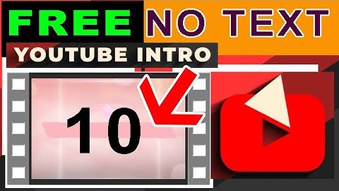 VIDEO INTRO FREE TO USE NO TEXT #10