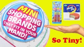 Mini Shopping Brands Mystery Miniature Toy Opening