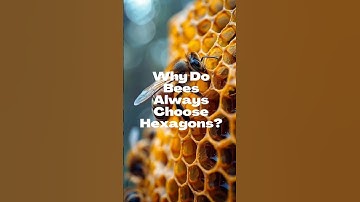 🧠 Why Are Honeycombs Always Hexagonal? 🐝🔷#HoneycombMystery #Bees #AnimalFacts#BeastLore