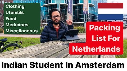 Things You Should Pack Before Coming To NETHERLANDS || Indian Student in Amsterdam || seewhatisee