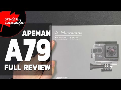 ApeMan A79 Best Budget Action Cam With External Mic 