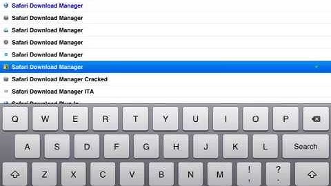 How To Install Safari Download Manager On IOS 5.1.1