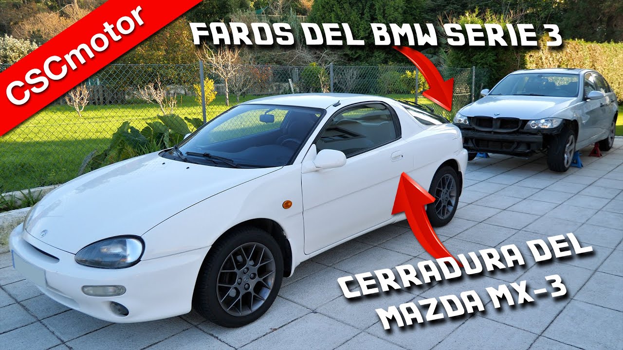 Puliendo los faros del E90 y arreglando la cerradura del MX-3