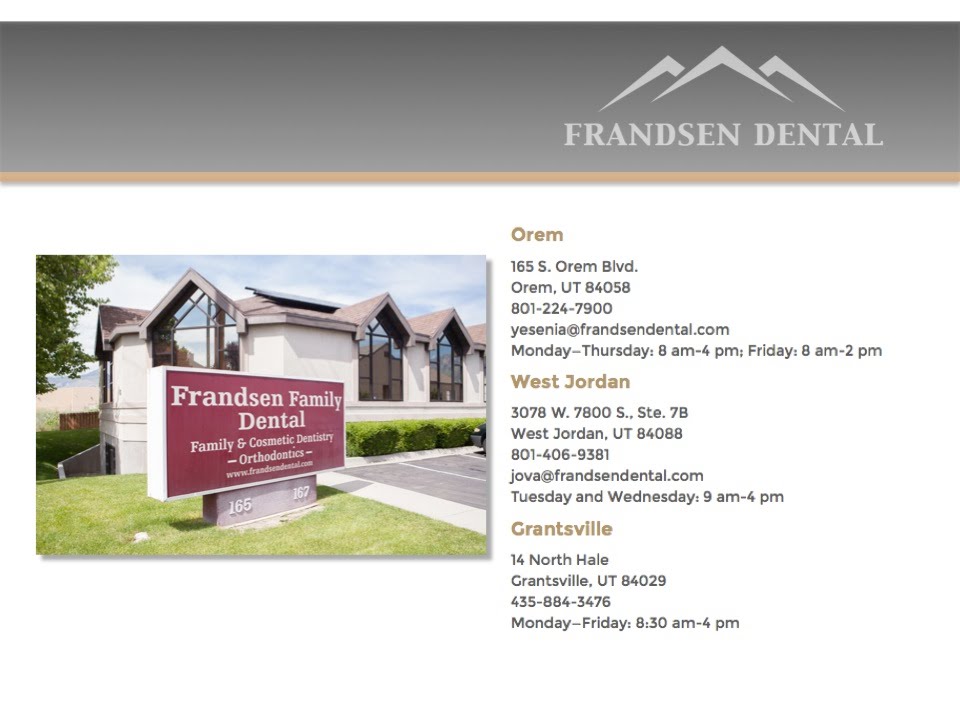 Dentist Tooele Grantsville UT YouTube