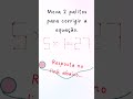 👆💥5x1=27 💥 Mova 2 palitos para corrigir a equação | Raciocínio Lógico #shorts #desafiocompalitos