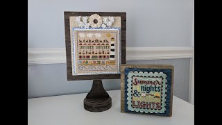Flosstube Extra: Cross Stitch Flat Finishing Tutorial screenshot 5