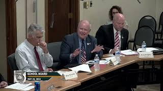 School Board Public Work Session - May 24, 2023
