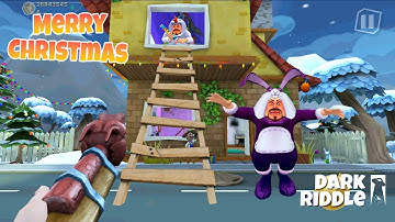 Dark Riddle 17.5.0 CHRISTMAS [ MOD ALL SKINS CHRISTMASBUNNY ]New Updater  Gameplay part 7