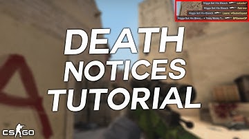 CS:GO TUTORIAL - How to manipulate deathnotices in CS:GO