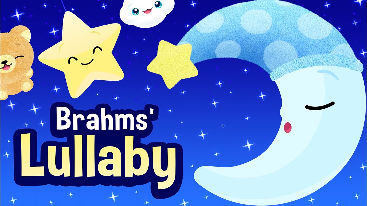 Brahms Lullaby 👶💤 ️🎵 Baby Mobile 💫🎵💤 Brahms 💤🎵 Lullaby for babies to go