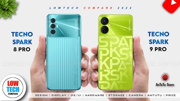 Tecno Spark 8 Pro vs Tecno Spark 9 Pro | Full Comparison ⚡
