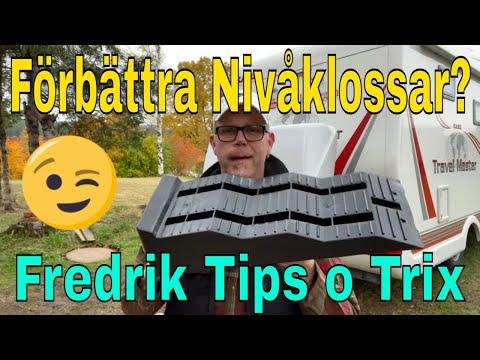 Motorhome tips - How to improve the level blocks for the motorhome.