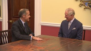 Prince Charles gets personal tour of Bank of England