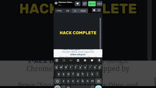 HOW TO HACK DINO GAME ON MOBILE screenshot 2