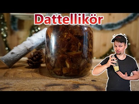 Dattellikör selber machen [Einfaches Likör Rezept] - YouTube