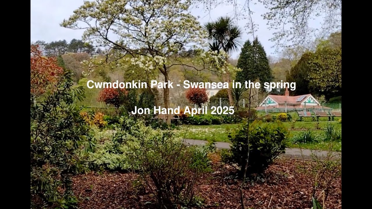 Cwmdonkin Park - a lazy wander on a sunny spring day in Swansea Wales