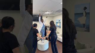 Even the doctor is in here playing around! #medspa #doctor #funfriday #fyp