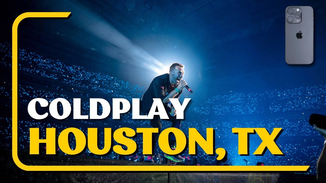 Coldplay - In My Place @ Houston, TX (2022)