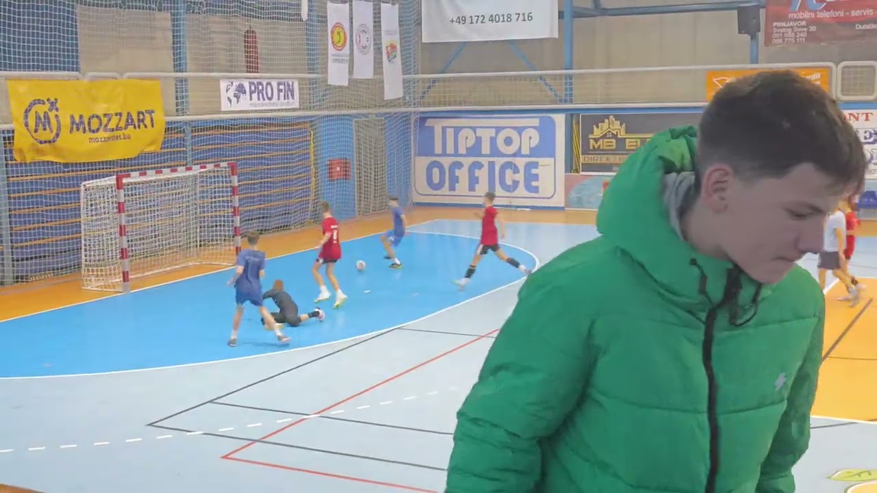 OFK ZENIT BIJELJINA 2012  3:2 Prnjavor.  2.utakmica grupa. Derventa Mozzart futsal 2025. 14.12.2025