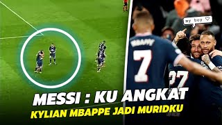 “Dia Sekarang Muridku” Lihatlah Cara Messi Berterima Kasih Kepada Mbappe yang Berikan Assist Padanya