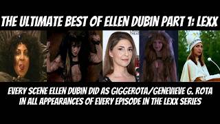 The Ultimate Best of Ellen Dubin Part 1: Lexx EVERY Scene Ellen Dubin did as Giggerota in all Eps
