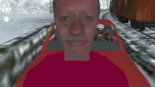日本の蒸気機関車 - メリークリスマス