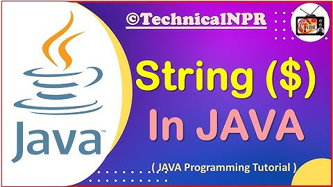 JAVA Tutorials -12 :: Example of String in JAVA Programming Language, Nepali