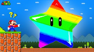 Can Mario Collect Rainbow Star in New Super Mario Bros.Wii?