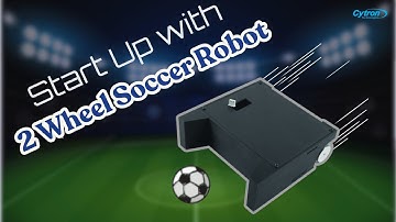 How to build a 2-Wheel Soccer Robot (Demo with Motion 2350 Pro)