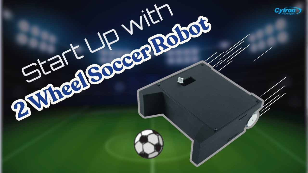 How to build a 2-Wheel Soccer Robot (Demo with Motion 2350 Pro) - YouTube