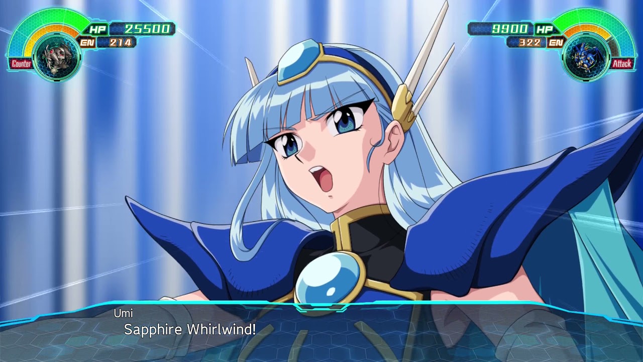 Super Robot Wars 30 Sea God Selece All Attacks