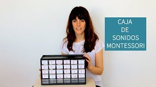 Haz en casa tu Caja de Sonidos Montessori para la Lectoescritura