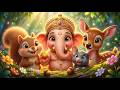 Learn Respect with Baby Ganesha! | ✨Nursery Rhymes | Vedic Values for Kids 🐘 | Kids Song 🐿️