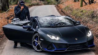 Driving my Lamborghini Huracan EVO Spyder | Start up | Rev off | Acceleration | Launch Control | POV