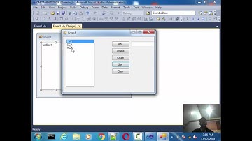 ComboBox and Listbox part 1