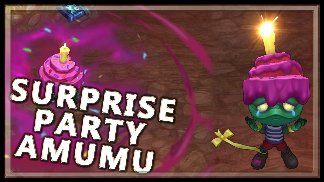 Surprise Party Amumu Skin Spotlight League Of Legends Youtube