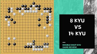 8Kyu VS 14 Kyu: Think Tenuki first always!