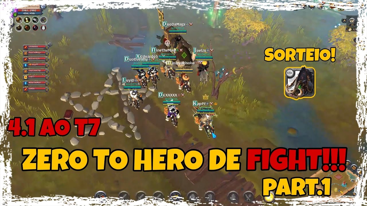 ROAMING DA GUILDA COM MUITA FIGHT