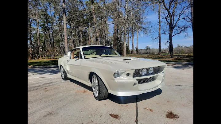 1967 Ford Mustang Fastback - with a modified Eleanor body kit