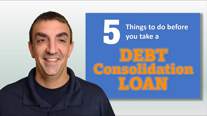 5 things to do before taking a debt consolidation loan