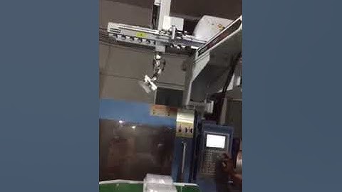 High Speed AC Servo Traversing Robot for Lunch Box Take-out.