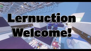Parkour At Lernuction's House #1 (Sky) | Minecraft [Hypixel]
