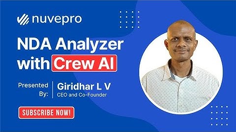 NDA Analyzer with Crew AI