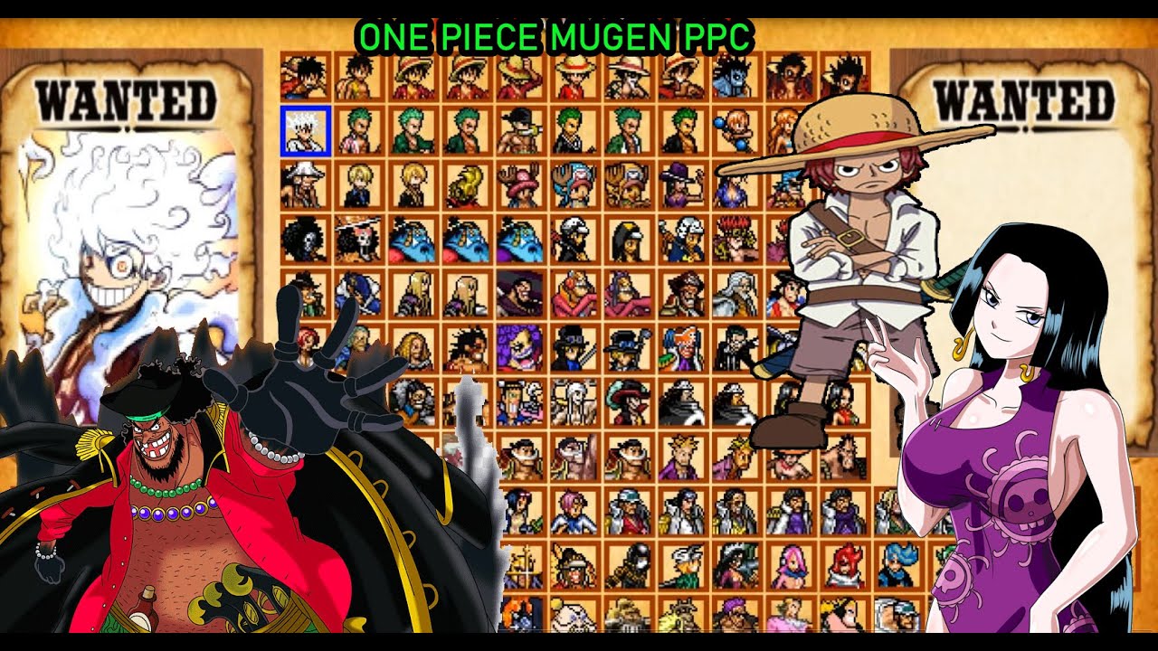 ONE PIECE PIRATES GAME MUGEN PC 2022 NEW (Best Characters) YouTube