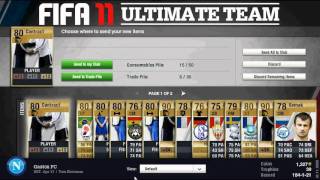Fifa 11 UT pack opening episode 6 Live Commentary